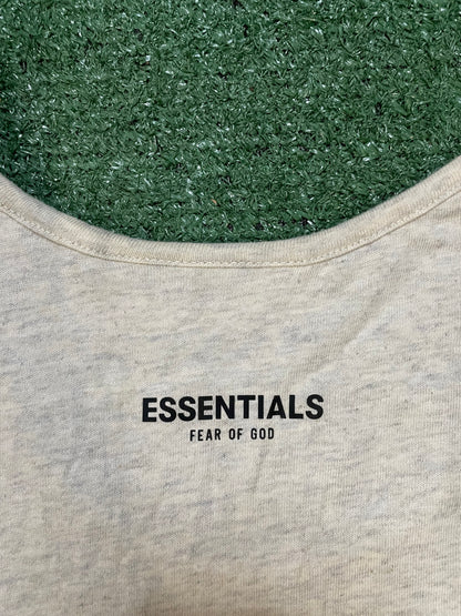 Fear of God Essentials grey tank top