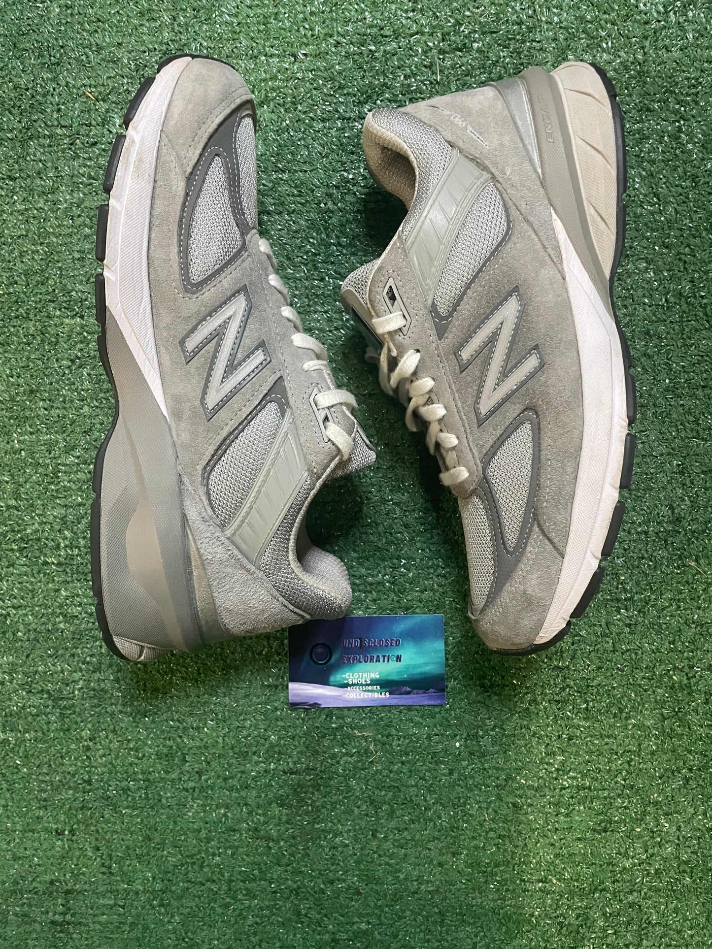 New Balance 990V5 castlerock gray size 8.5men/10women