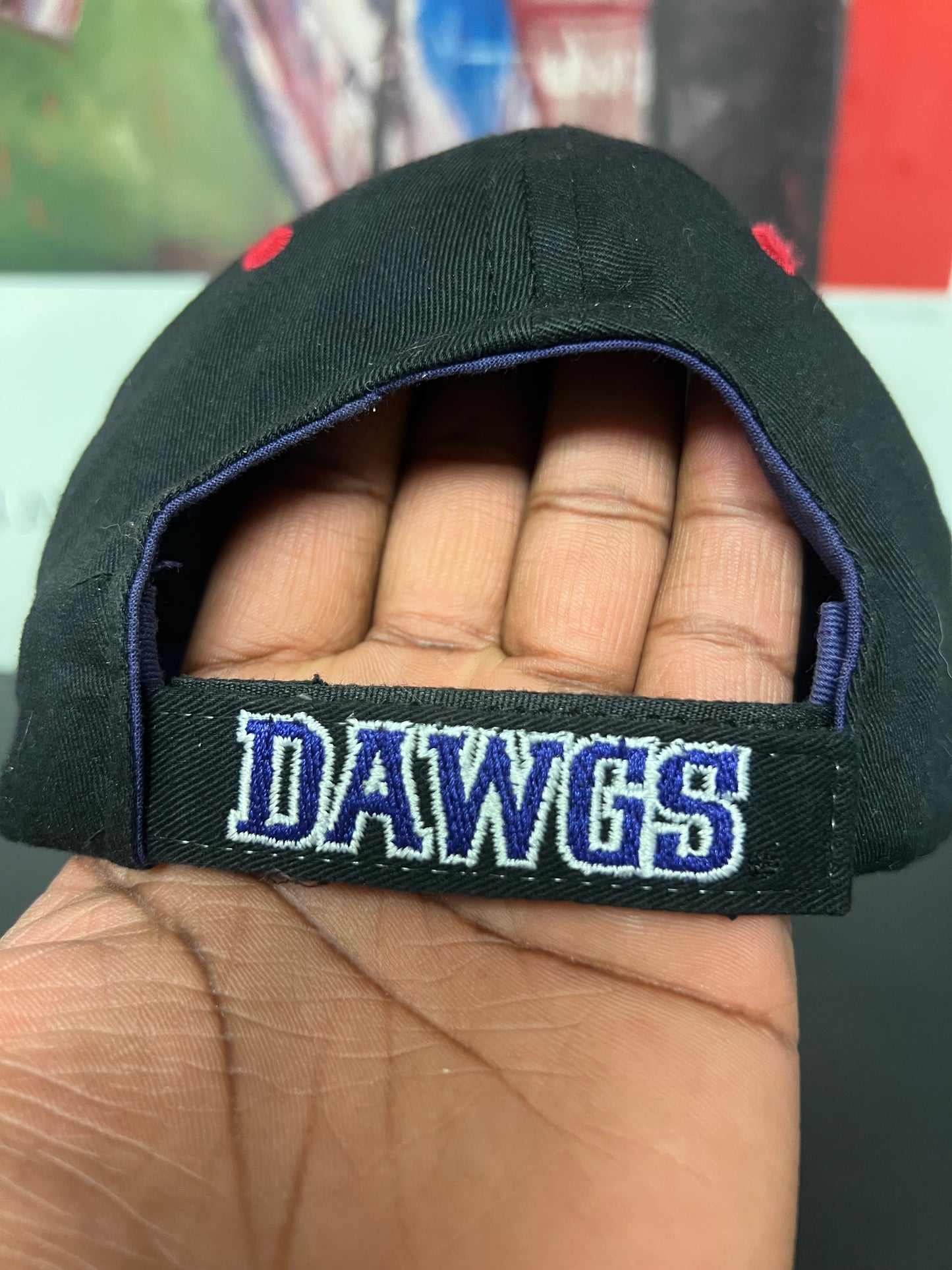 University of Washington UW Huskies American flag hat