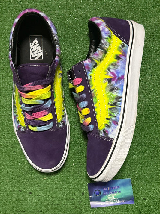 Vans Old Skool Tie Dye 12 Men/13.5 Women “Preowned”