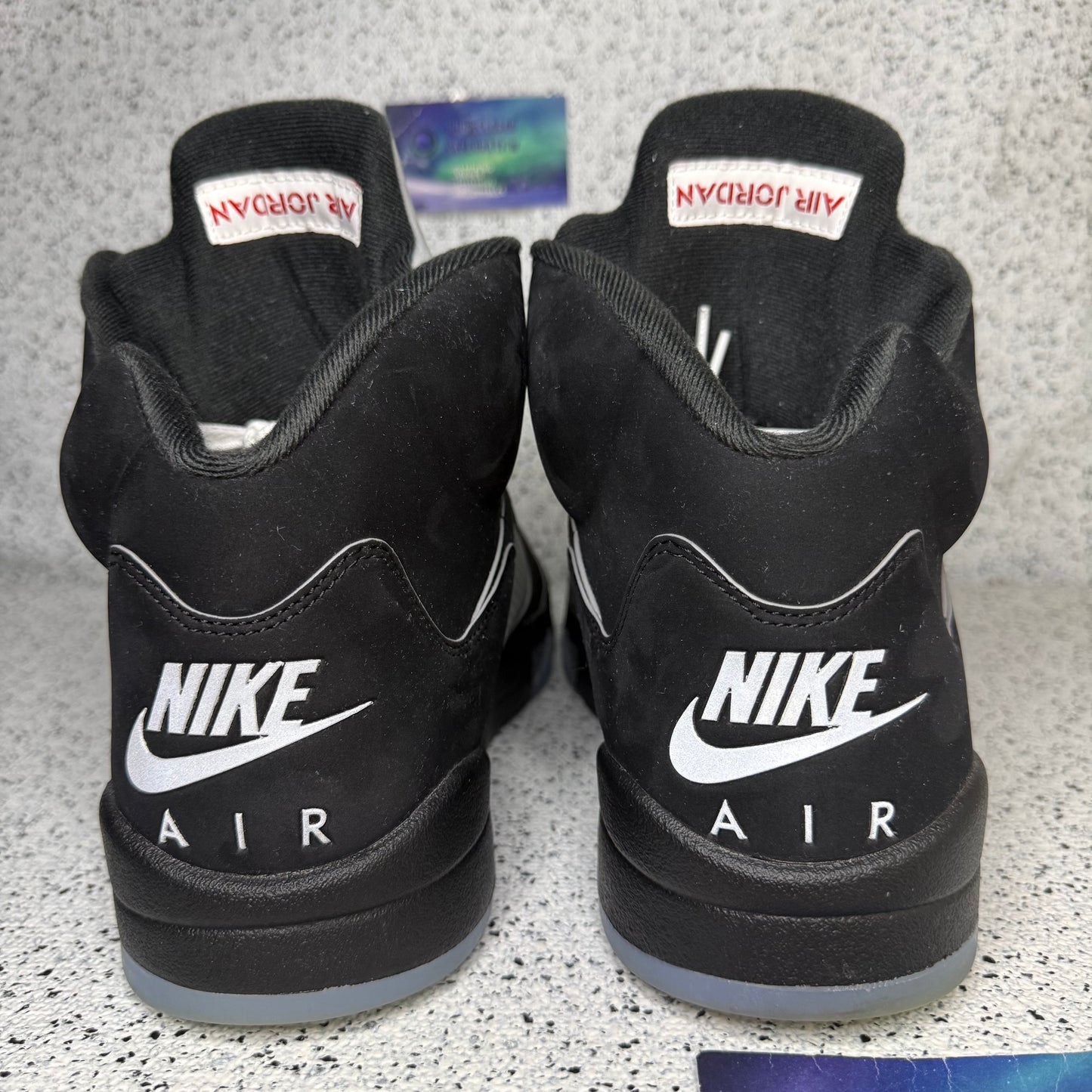 Jordan 5 Black Metallic Reimagined 13 Men “Preowned”