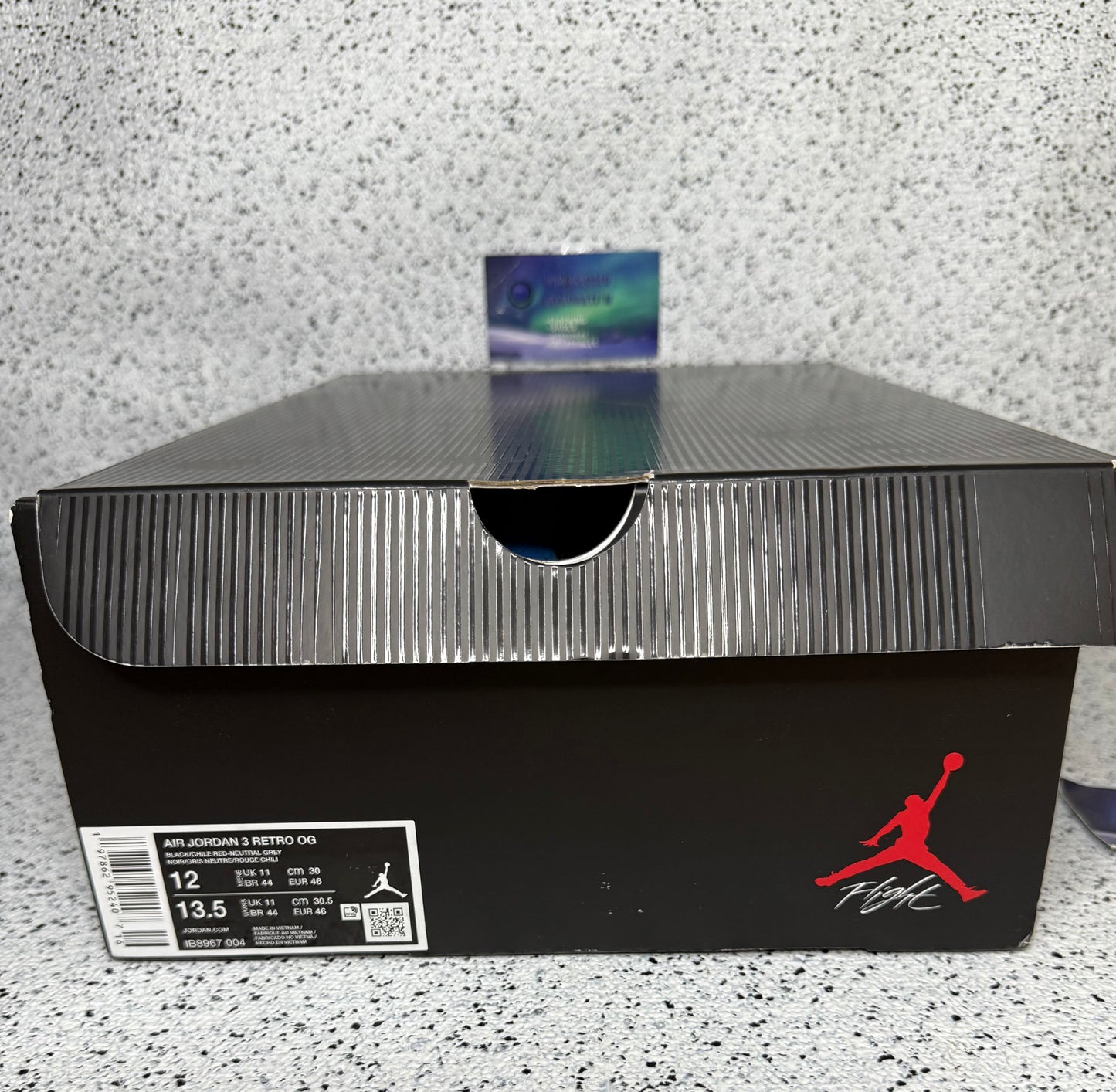 Jordan 3 Rare Air 12 Men/13.5 Women “Preowned”