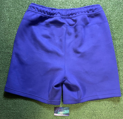 Nike tech fleece blue shorts