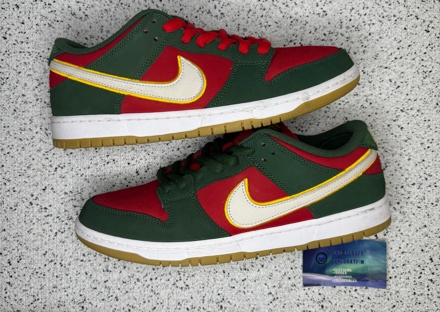 Nike Dunk SB Seattle SuperSonics 10.5 Men/12 Women “Preowned”