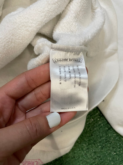 Chrome Hearts sugar jones white and pink crewneck