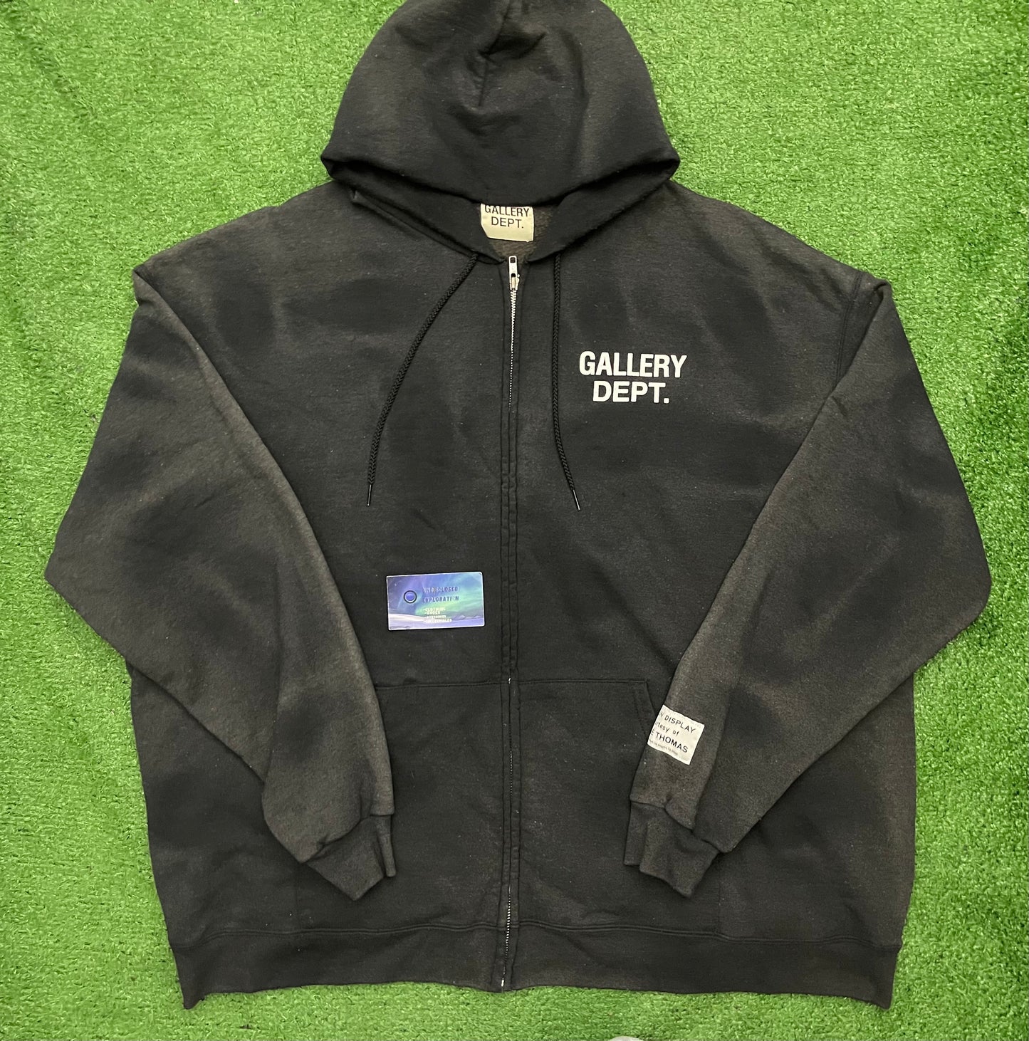 Gallery Dept. Sun Faded Zip Up Hoodie