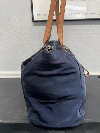 Micheal Kors kelsey Navy tote bag