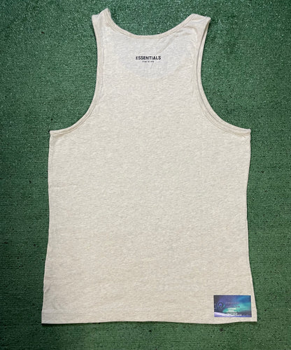 Fear of God Essentials grey tank top