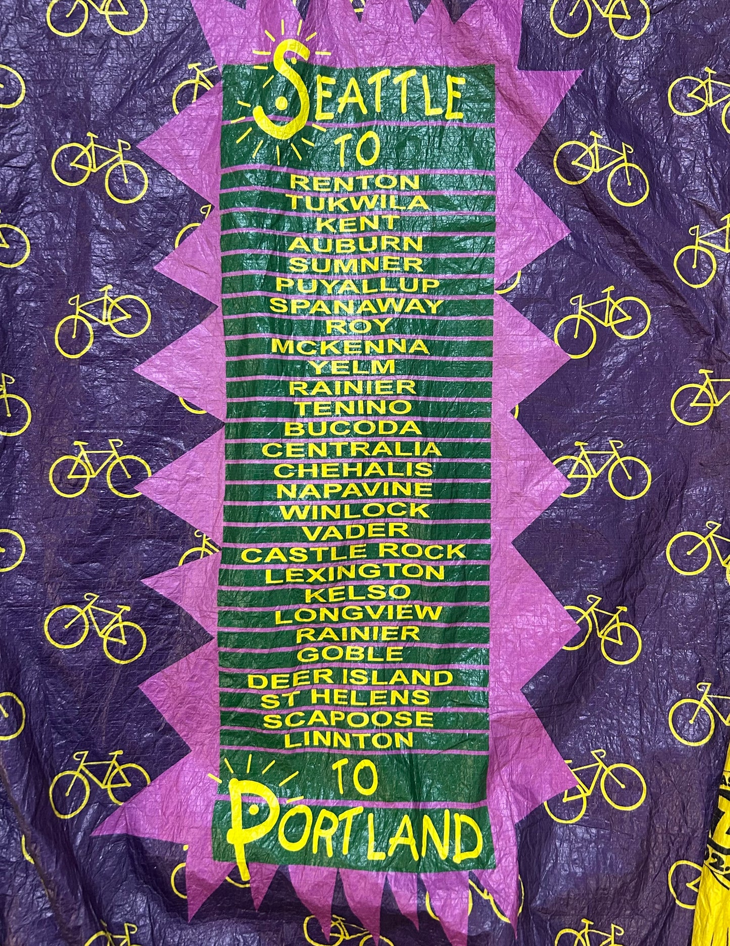 Vintage 1990s bicycle classic jacket