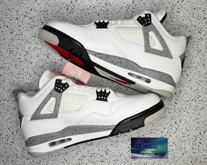 Jordan 4 White Cement