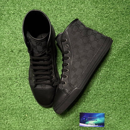 Gucci GG Monogram High Canvas Sneaker 9.5 Men “Preowned”