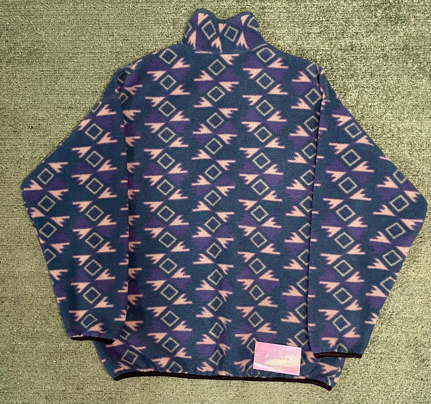 Vintage 1990s Columbia Aztec fleece