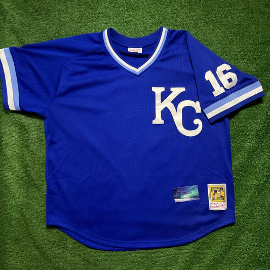 Bo Jackson Kansas City Royals Batting Practice Jersey Mitchell & Ness