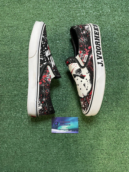 Vans House of Terror Friday the 13th Jason Voorhees slip on size 10men/11.5women