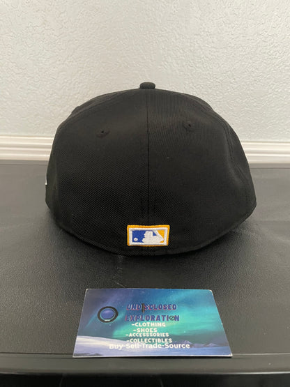 Seattle Mariners blue and gold baseball logo fitted new era hat