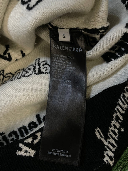 Balenciaga logomania crewneck