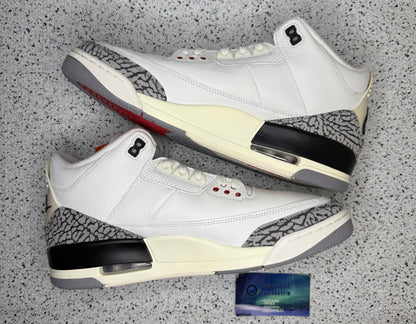 Jordan 3 White Cement