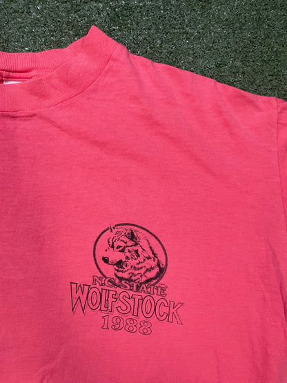 Vintage 1980s Wolfstock tee