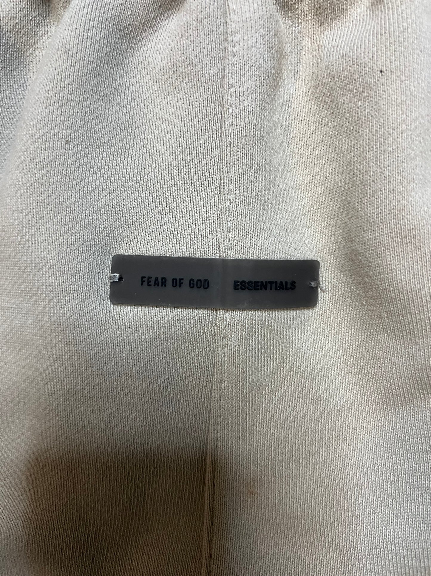 Fear of god essentials beige shorts