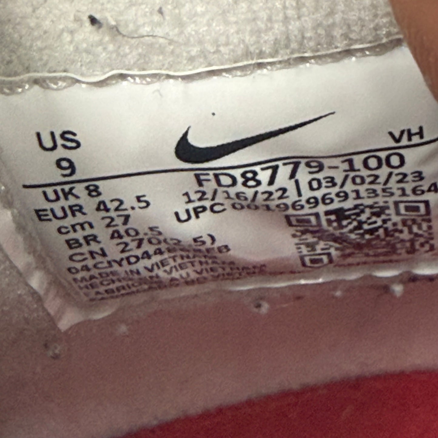 Nike Dunk SB High Supreme Rammellzee 9 Men “Preowned”