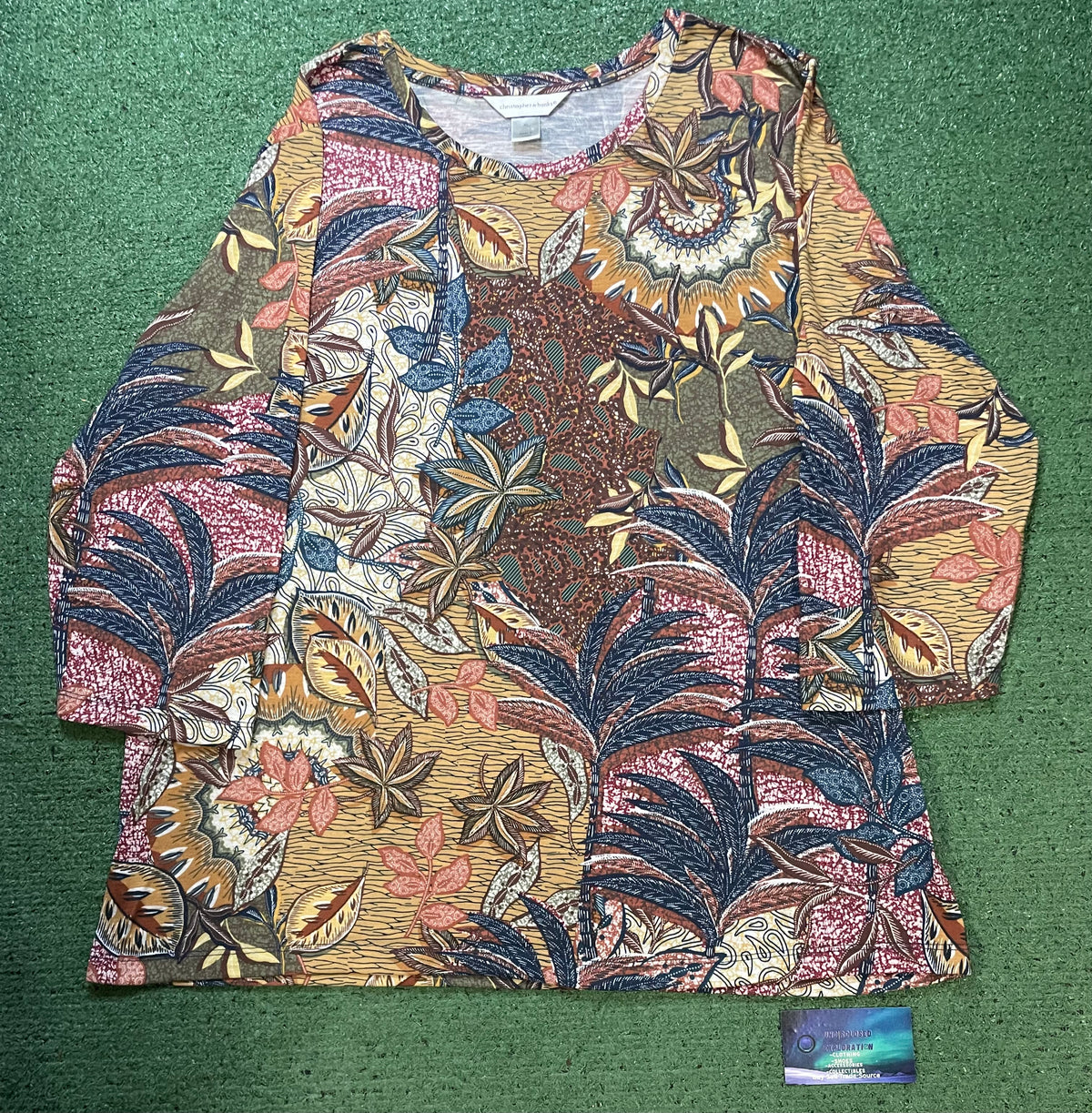 Christopher&banks vibrant leaves longsleeves