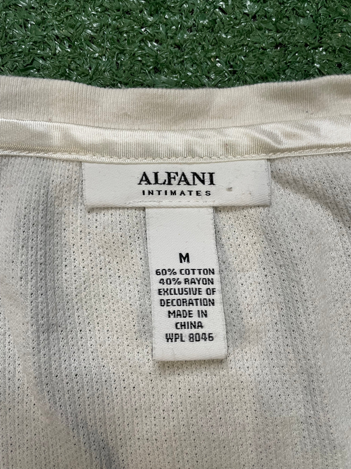 Alfani cream thermal longsleeve