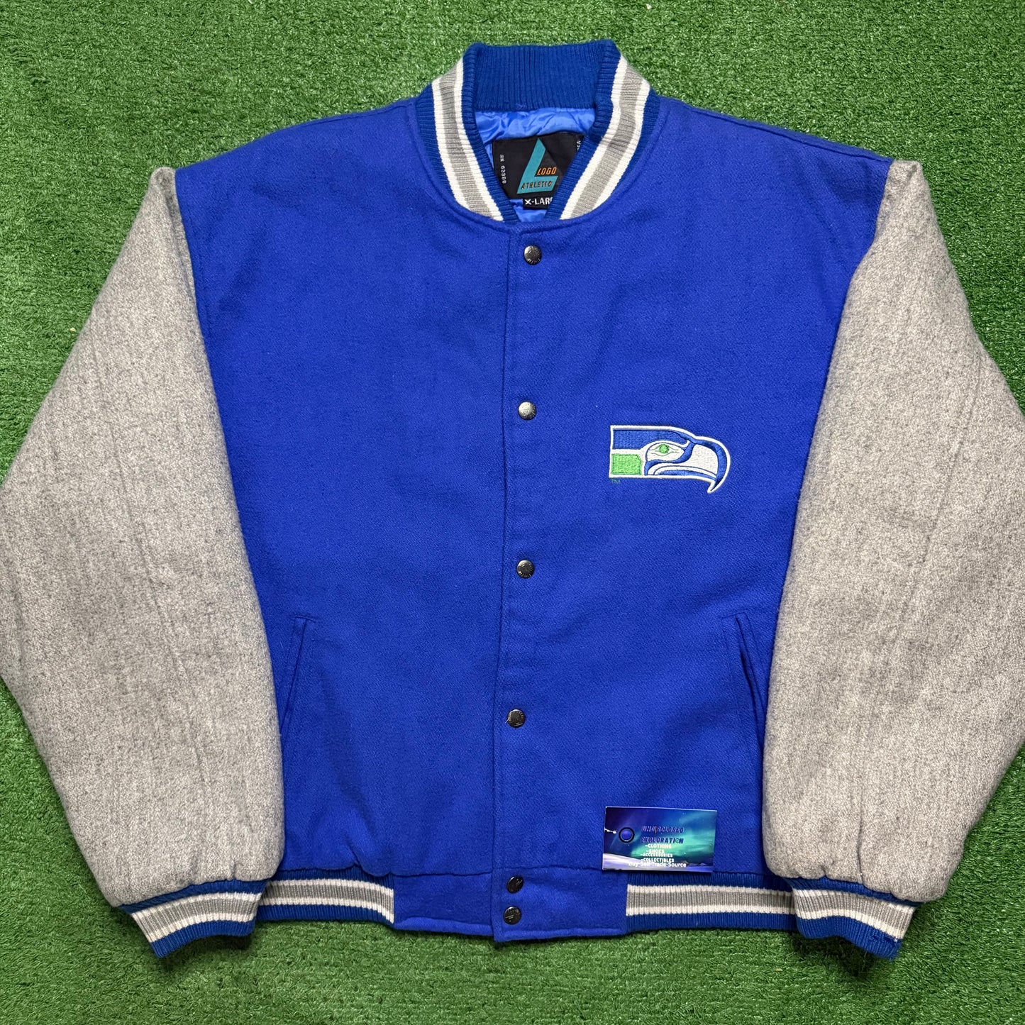 Vintage Seattle Seahawks Jacket Logo Athletic