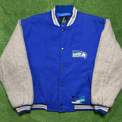 Vintage Seattle Seahawks Jacket Logo Athletic
