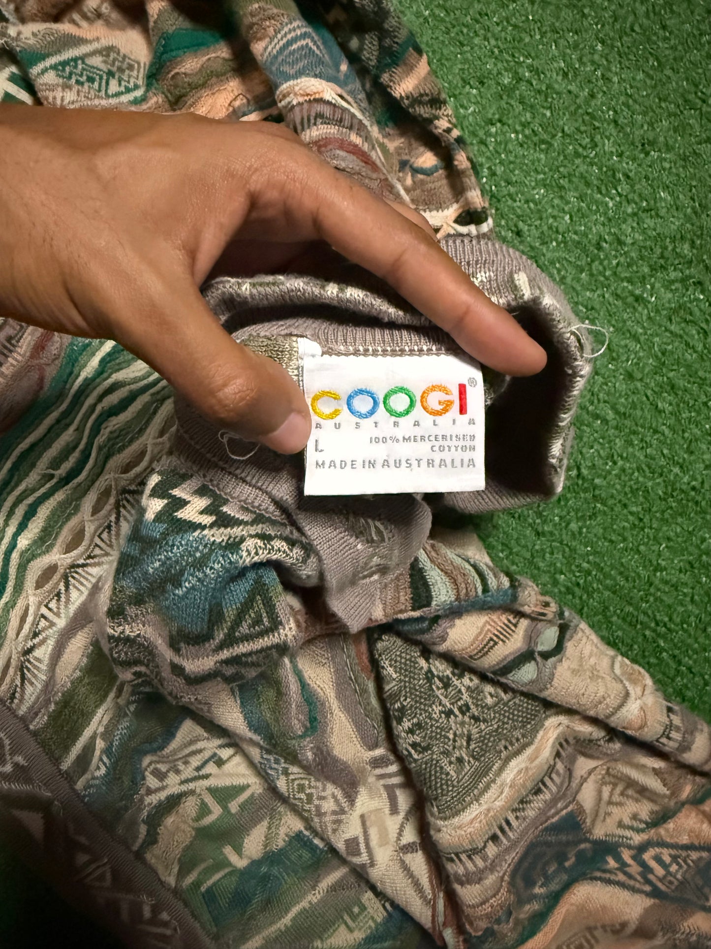 Vintage Coogi Button Up Sweater