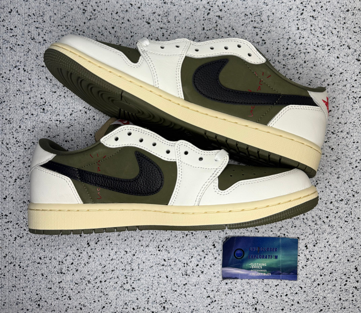 Jordan 1 Low Travis Scott Medium Olive