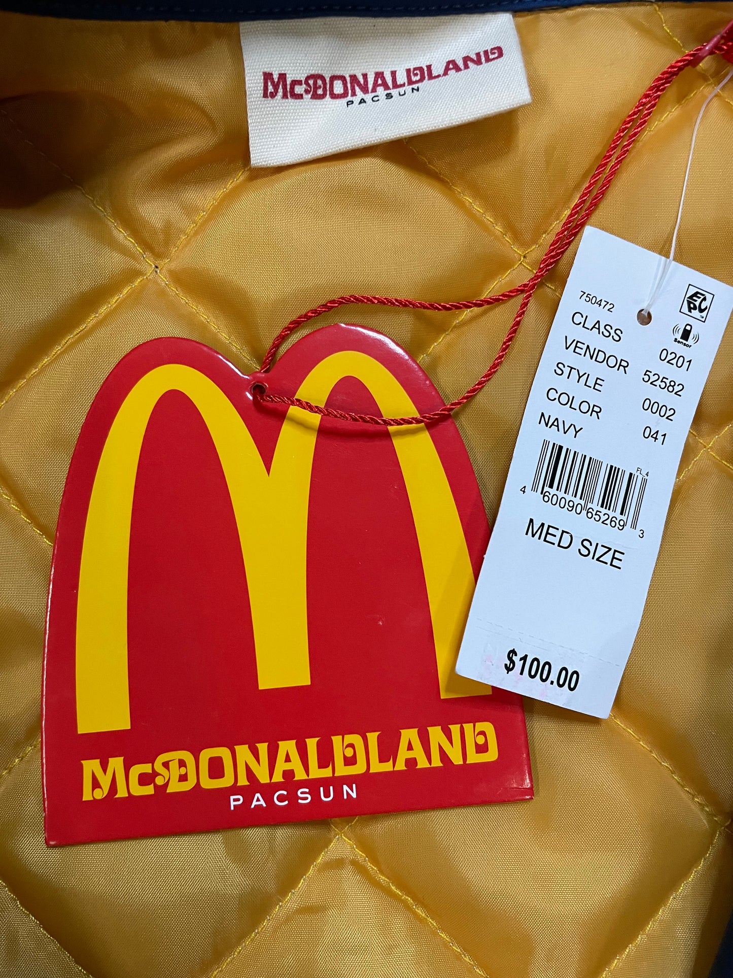 McDonaldland coach jacket