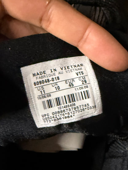 Nike Air Max 95 Black Varsity Red 11 Men/12.5 Women “Preowned”