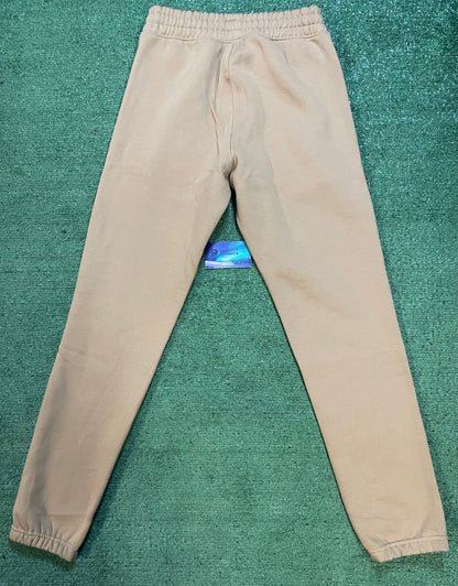 Adidas trefoil beige sweatsuit