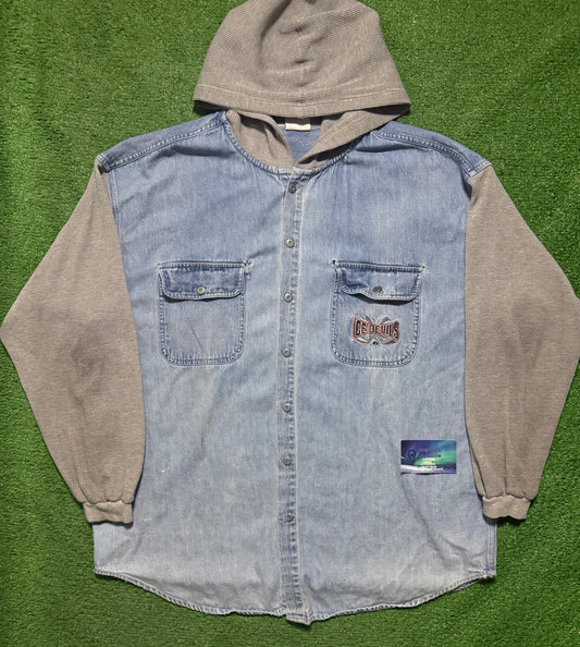 Vintage Looney Tunes Hockey Hoodie