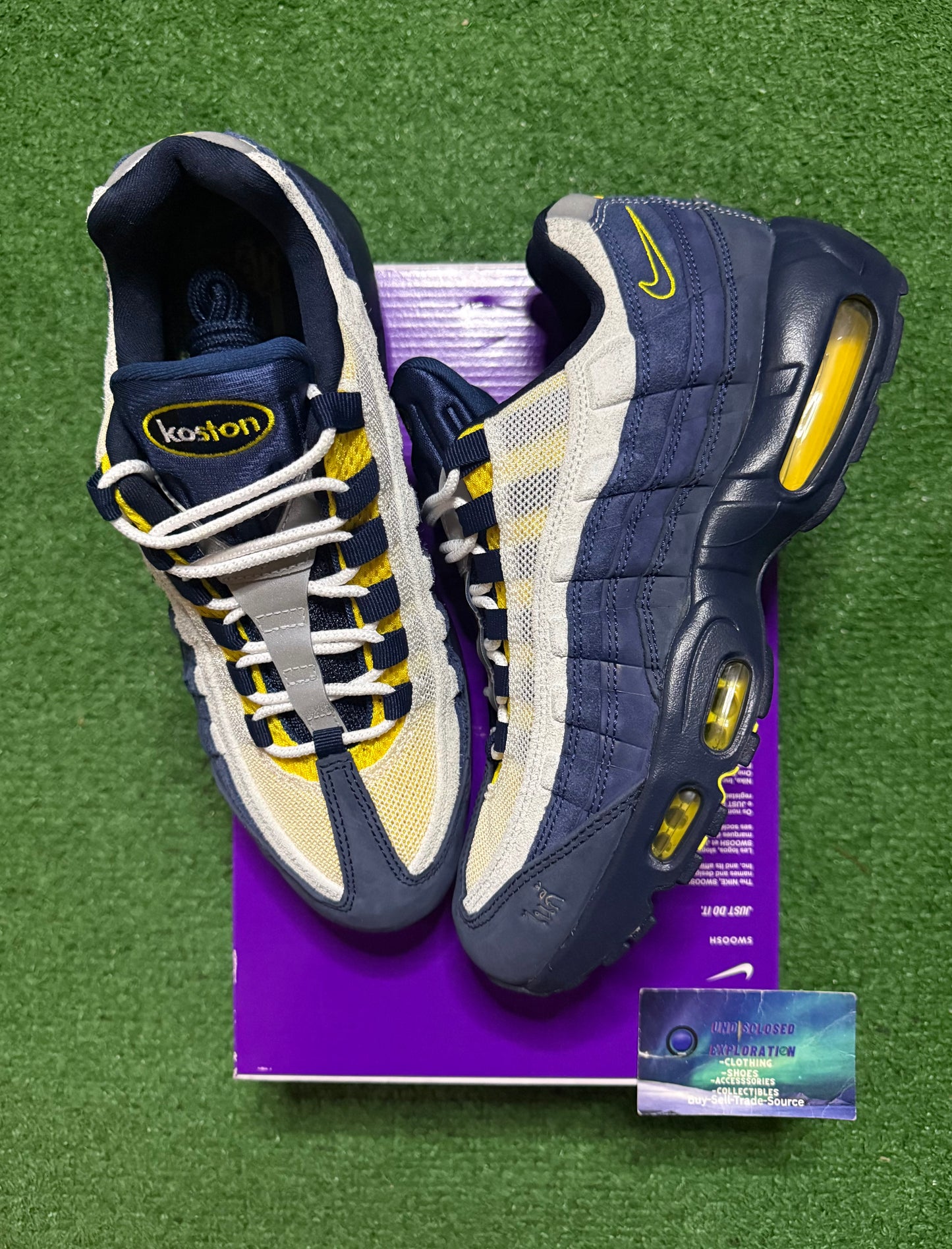Nike Air Max 95 Eric Koston Obsidian Speed Yellow