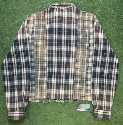 Vale blue crystal flannel