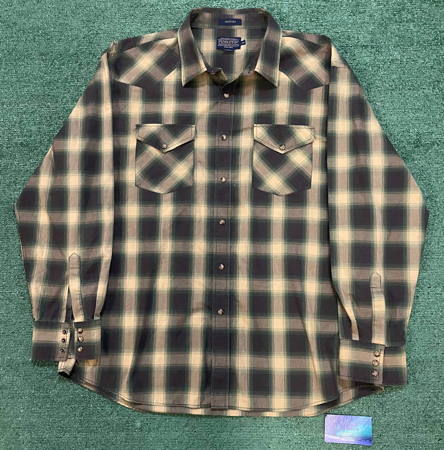 Pendleton frontier button up longsleeve flannel