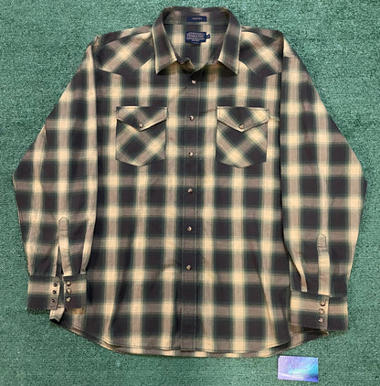 Pendleton frontier button up longsleeve flannel