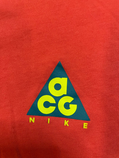 Nike ACG red Sasquatch longsleeve