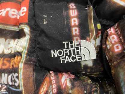 Supreme The North Face 800-Fill Half Zip Times Square Hooded Pullover