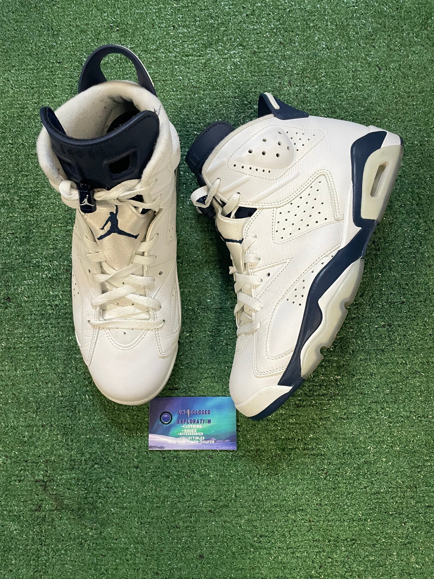 Air Jordan 6 Retro Midnight Navy size 10.5men/12women