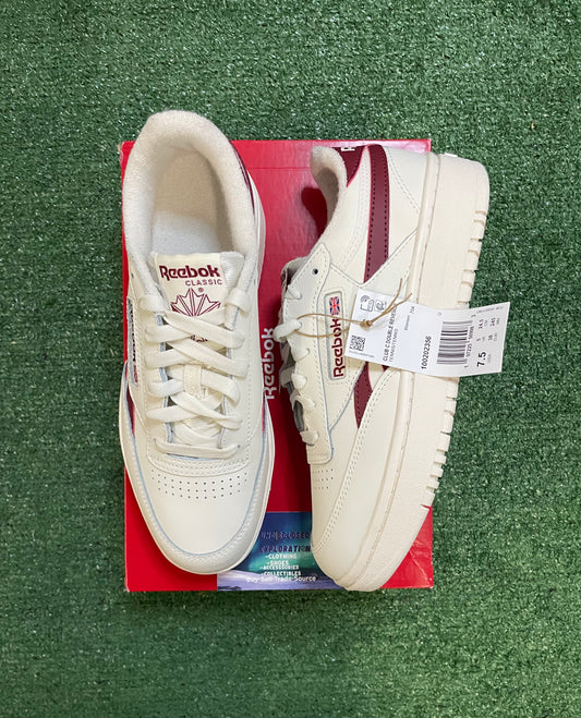 Reebok club C double revenge chalk white burgundy