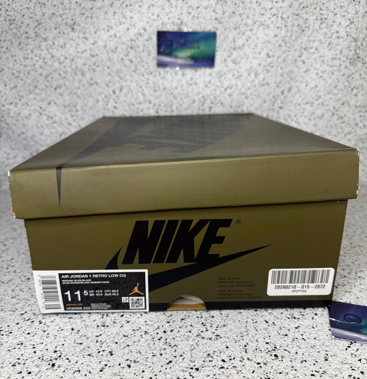Jordan 1 Low Medium Olive