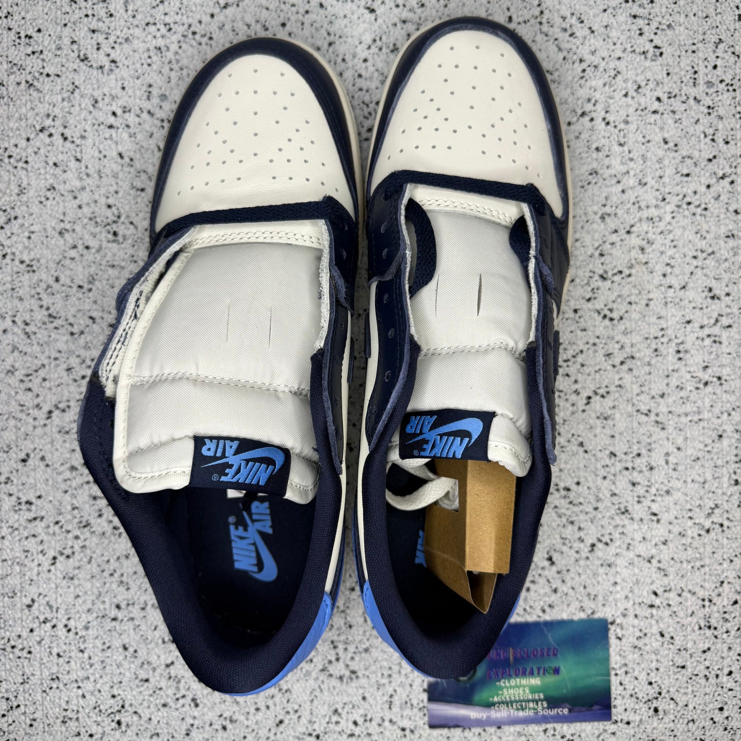 Jordan 1 Low Obsidian