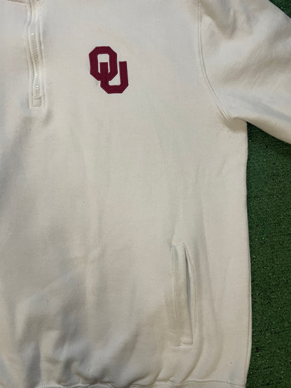 Vintage university of Oklahoma sooners Quarter Zip