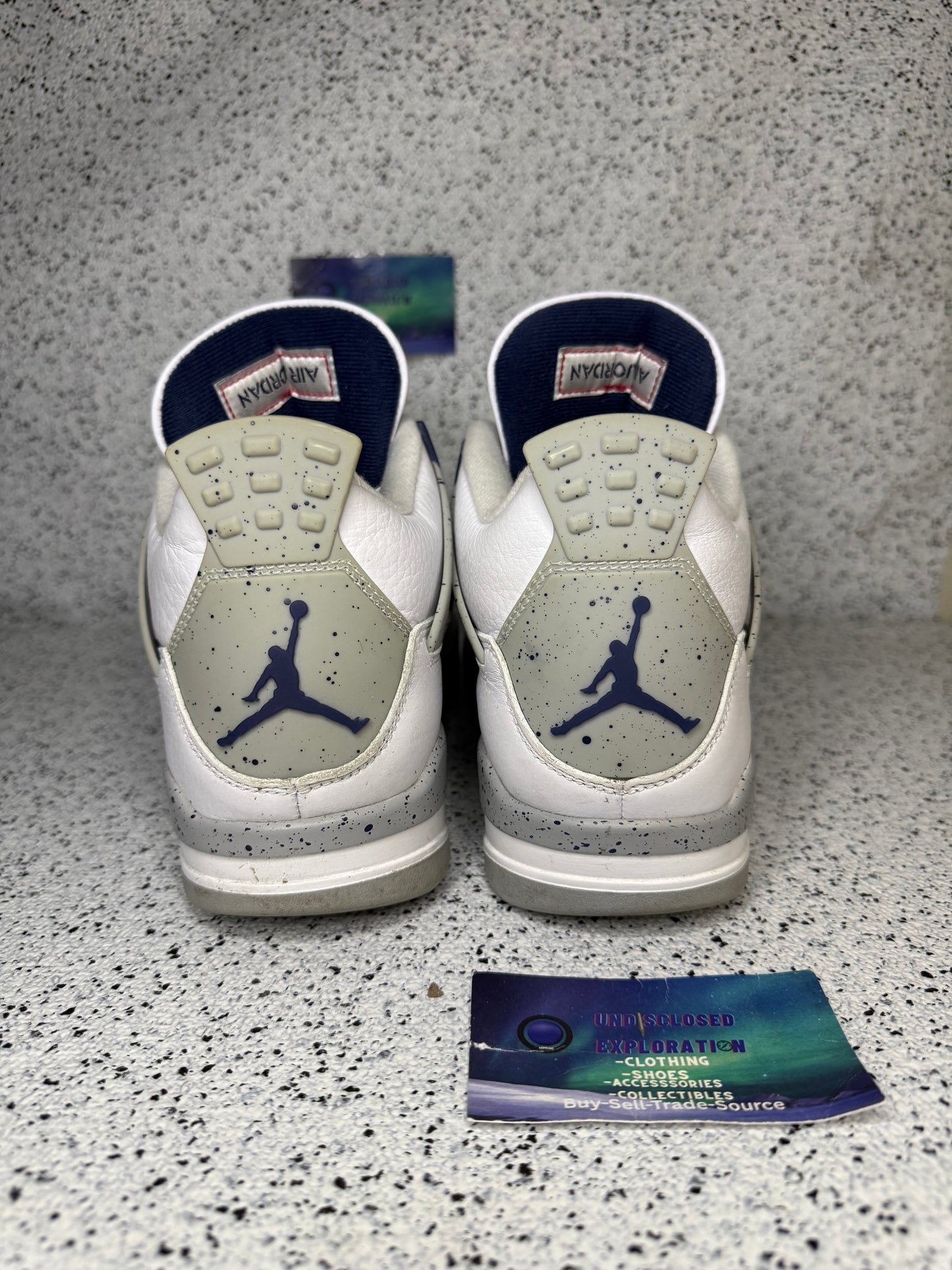 Jordan 4 Midnight Navy 9 Men/10.5 Women “Preowned”