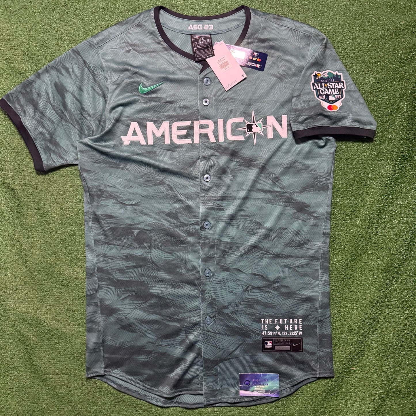 Nike MLB 2023 Seattle All Star American League Authentic Collection Jersey