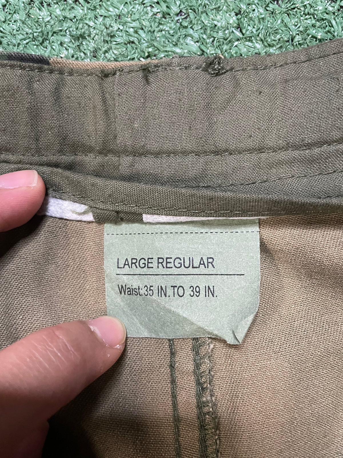 GV Gallery Raspberry Hills camo cargo shorts