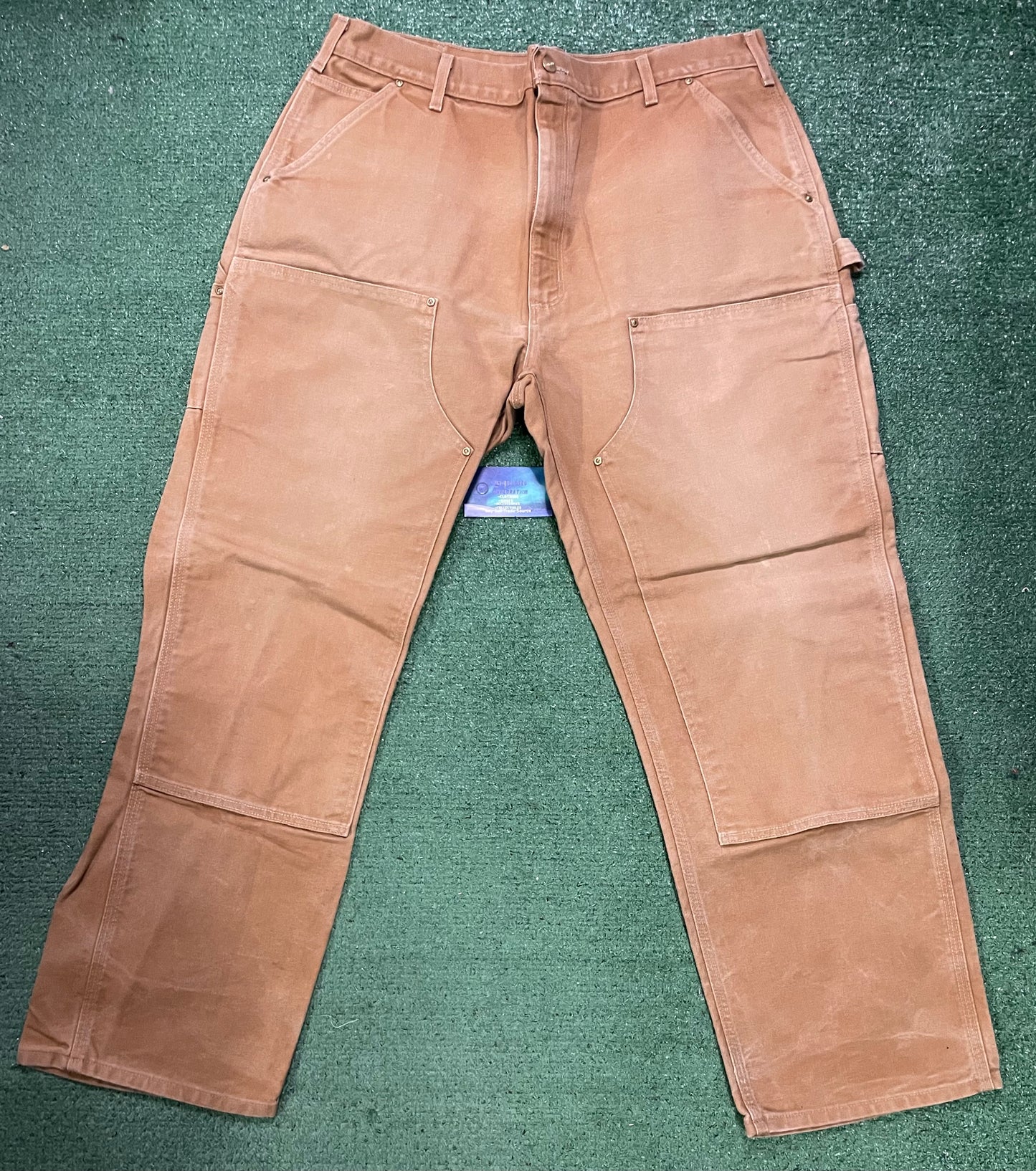 Carhartt tan double knee pants