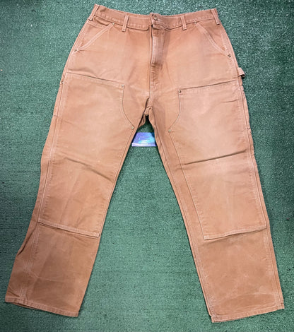 Carhartt tan double knee pants